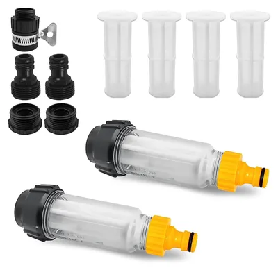 Immagine prodotto di Set di filtri per l'acqua da giardino con adattatori rapidi