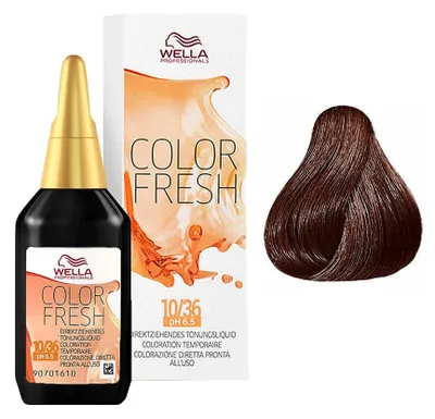 Produktbild von Wella Color Fresh, Braun, 5/4, Light Red Brown, Frauen, 75 ml, Alle Haare