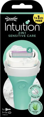 Immagine prodotto di Wilkinson Sword - Rasoio - Intuition Sensitive Care 2-in-1 - Delicato - 1 rasoio - 1 pezzo