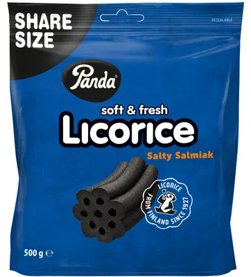 Produktbild von Panda Licorice Salty Salmiak soft & fresh 500g