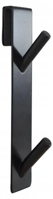 Produktbild von SEPIO Badezimmer Haken Doppelt Schwarz, Badaccessoires, Badezimmer Hook, Aufhängehaken, Handtuchhalter Bad