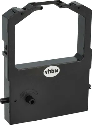 Produktbild von vhbw Farbband Schriftband kompatibel mit Epson LQ 100 Nadeldrucker, Bondrucker - Schwarz