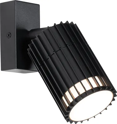 Produktbild von Design Außen Deckenstrahler Schwarz IP44 Boris