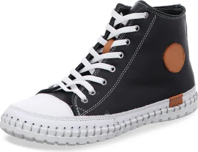 Immagine prodotto di Gemini donna stivale stringato zip high top sneaker stivaletto 395160-02, misura:41 EU, colore:Nero