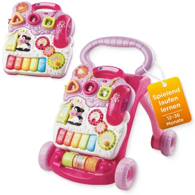 Produktbild von VTech Spiel- und Laufwagen, Interaktive Laufhilfe 12–36 Monate