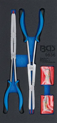 Obrázek produktu pro BGS technic Tool Tray 1/3: Double-Joint Circlip Pliers Set, 1138 mm, 1,14 kg