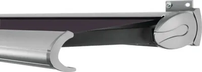 Produktbild von SOLUNA Kassettenmarkise Exclusiv 5,5x2,5 Stoff Dessin S2119 Gestell E6EV1 silber eloxiert Antrieb rechts inkl. Motor und