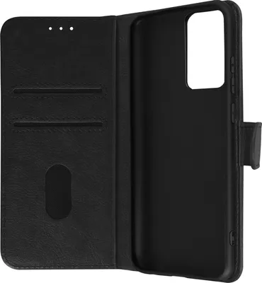 Zdjęcie produktu dla Avizar, skórzane etui z funkcją podstawki dla Xiaomi 12 Pro, czarne