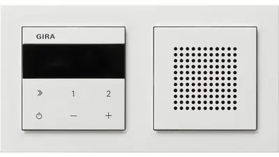 Zdjęcie produktu dla GIRA 232029 Radiowy głośnik podtynkowy IP + R (232029)