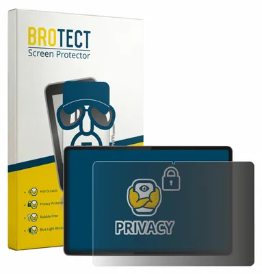 Produktbild von BROTECT Sichtschutzfolie für Lenovo Yoga Tab 11.1" 2026 Anti-Spy Privacy Sichtschutz Blickschutz Folie Blaulicht-Schutz