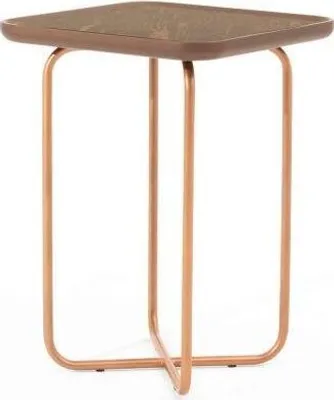 Obrázek produktu pro Čtvercový stůl z nerezové oceli Moderní stoly do obývacího pokoje Designový rozkládací stůl