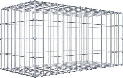 Produktbild von Gabione 80 cm x 40 cm x 40 cm (L x H x T), Maschenweite 5 cm x 10 cm, C-Ring