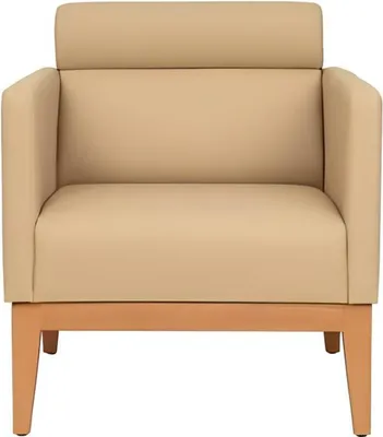 Produktbild von Beiger Clubsessel Relax 1-Sitzer Designer Sessel Wohnzimmer Sitzer Neu