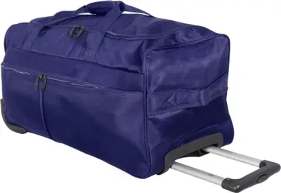 Produktbild von Trolley Trolleytasche Reisetaschen mit Rollen aus Nylongewebe Brooklyn Blau