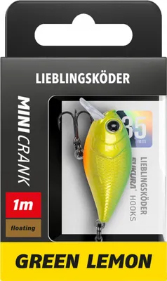 Produktbild von Lieblingsköder Mini Crank 3,5cm Green Lemon Crankbait