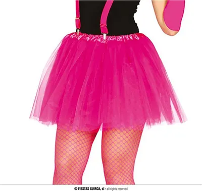 Obrázek produktu pro y neonová sukně taneční 40 cm fuchsiová