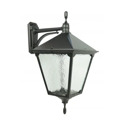 Zdjęcie produktu dla Kinkiet zewnętrzny Retro czarny 1xE27x100W aluminium wym:68x32x45,5cm IP43 SU-MA