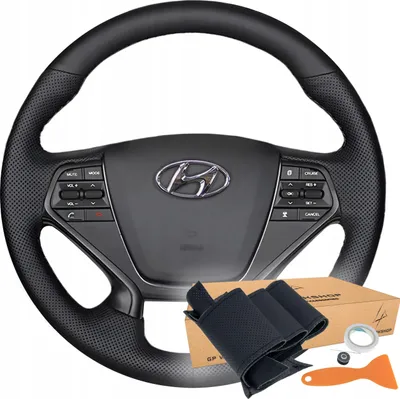 Obrázek produktu pro Potah Volantu Se Vzorem Pro Hyundai Sonata Ix 2015-2017