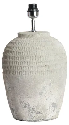 Obrázek produktu pro Light & Living - stolní lampa - MINORA - šedá - keramika - samostatné svítidlo - E27 - 1743027