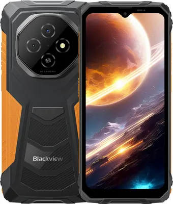 Blackview FORT 1 Outdoor Smartphone 6GB+256GB Orange, Android 15, 6,56" HD+ IPS, 10000mAh Akku