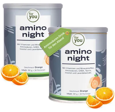 Produktbild von for you amino night Doppelpack