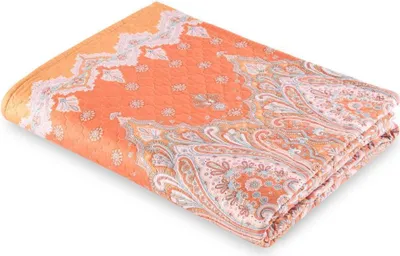Produktbild von Bassetti Baumwoll-Tagesdecke ISOLABELLA Farbe O1 ORANGE Größe 240x255