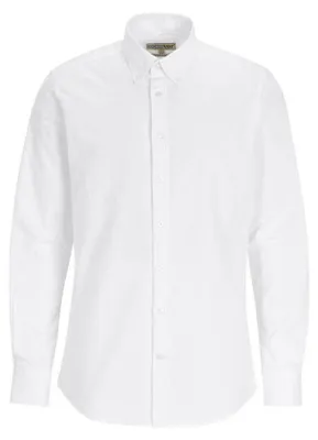 Obrázek produktu pro Cottover – Pánské košile, styl Oxford, pohodlné, model ET308 (40 cm), bílá