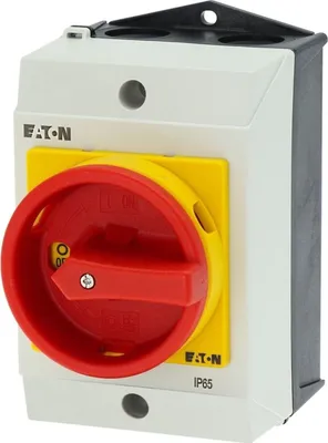 Immagine prodotto di Eaton T0-3-15680/I1/SVB Interruttore elettrico a levetta 3P Rosso