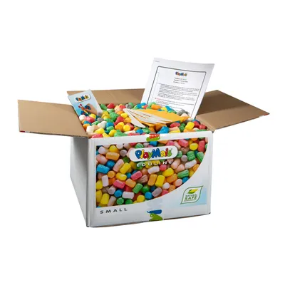 Produktbild von PlayMais 160040 EDULINE Modelliermais Small, mehr als 1500 Teile inklusive Zubehör, bunt (1 Set)