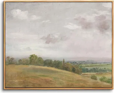 Obrázek produktu pro Vintage obrazy na plátně s rámem 40x60 cm nástěnné obrazy obývací pokoj ložnice kancelář koupelna krajina nástěnná dekorace