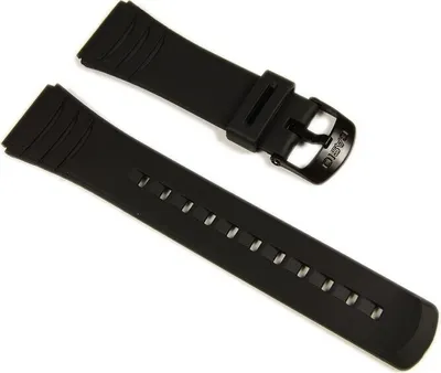 Produktbild von Casio Ersatzband 22mm | Resin schwarz DBC-32-1AES DBC-32 10169264