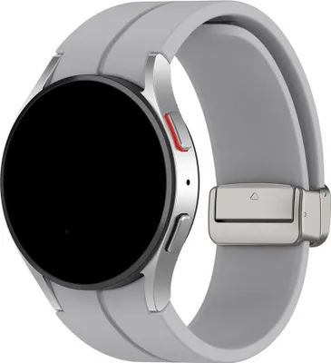 Produktbild von Strap-it Samsung Galaxy Watch 5 Pro Magnetisches Sportarmband (Grau)