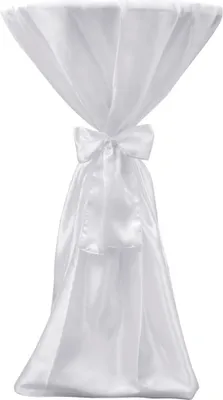 Immagine prodotto di Copritavolo Bianco 60 cm con Fettuccia 2 pezzi