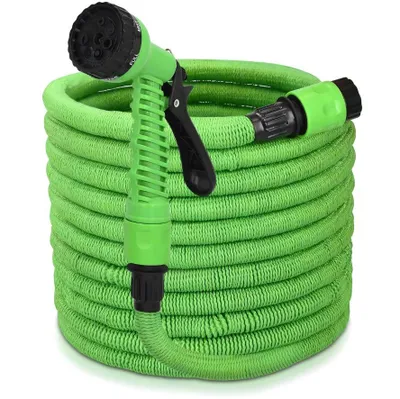 Immagine prodotto di Tubo da giardino flessibile 1/2 pollice, 10-30 m, raccordi universali