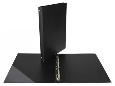 Image de Classeur A4 4 anneaux, 2 cm, noir - Biurfol