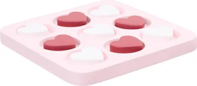 Produktbild von Tic-tac-toe-spiel love 18x18x2cm rosa  - Atmosphera créateur d'intérieur