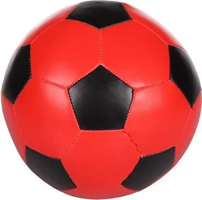 Image de Ballon de football souple rouge
