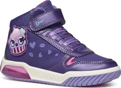 Image de Bottines Geox pour filles J36ASC 0CENF C8371 Couleur : violet Taille : 34