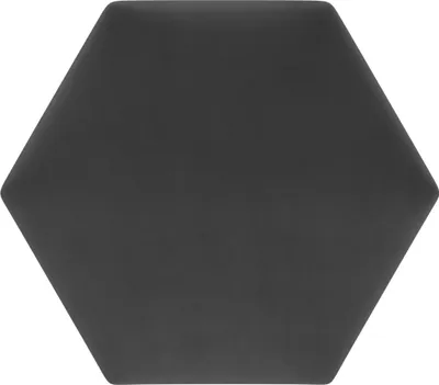 Immagine prodotto di STEGU Pannello imbottito Testiera Velluto Nero 17x17 cm