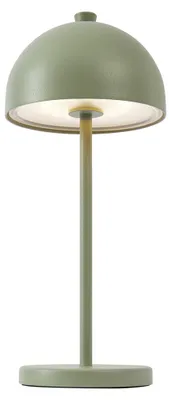 Produktbild von Tischleuchte Grün inkl  LED IP54 Wiederaufladbar mit Ladestation Squirrel