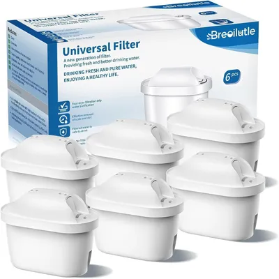 Image de Cartouches de remplacement pour filtre à eau Brita Maxtra+, lot de 6, couleur blanche