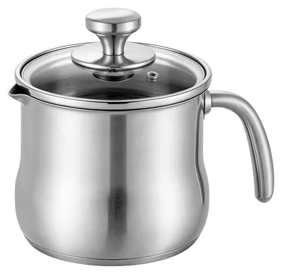 Immagine prodotto di Brocca per latte con coperchio in vetro e beccuccio – 2 litri
