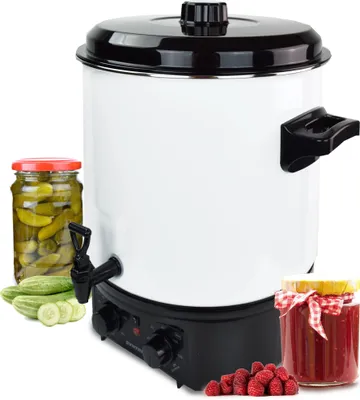 Produktbild von Glühweinkocher | Einkochautomat 27L | 1800W | Display | Timer | Weiß - Präzie