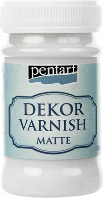 Produktbild von PENTART Matt dekorative Lack Dekor Varnish 100ml, 22683