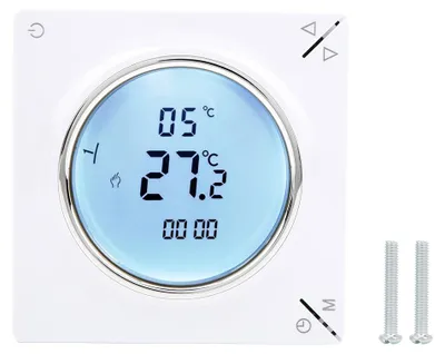 Produktbild von Digitaler programmierbarer LCD-Thermostat für den Haushalt, elektrischer Heiztemperaturregler