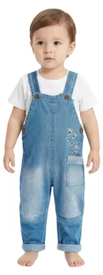 Immagine prodotto di MOD Jeans | Pantaloni jeans - Blu scuro - Taglia 74 - 100% cotone - Pantaloni elasticizzati Per bambini