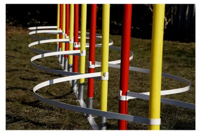 Produktbild von Agility-SLALOMBÖGEN/TRAININGSBÖGEN - Durchmesser 30mm - 34mm, OHNE STANGEN!