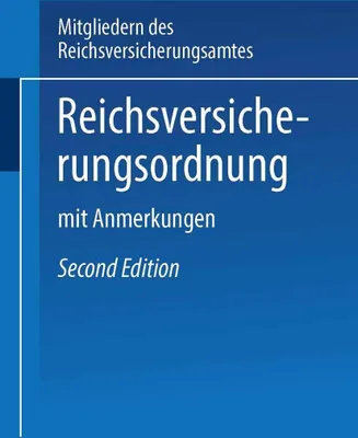 Produktbild von Reichs-Versicherungsordnung
