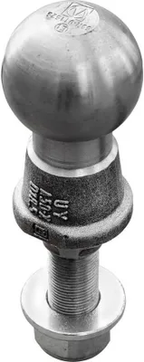 Produktbild von WINTERHOFF Anhängerkupplungskugel KUB 50 mm, 2000 kg Zuglast, für Traktor, Quad und PKW-Anhänger, inklusive M20 Mutter