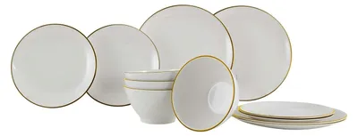 Produktbild von Linea Line - Geschirr - Gold - 12-teilig